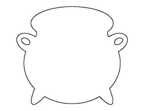 Cauldron Template Printable Free - Printable Word Searches