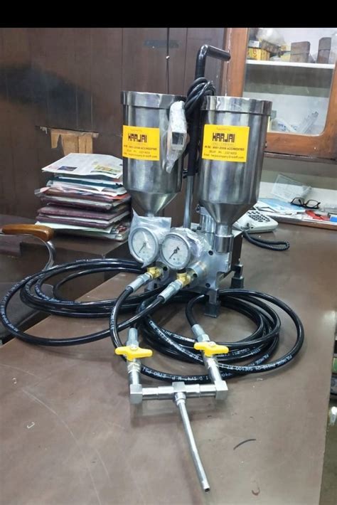 Two Component Epoxy Polyurethane Injection Machine At Rs 40000piece