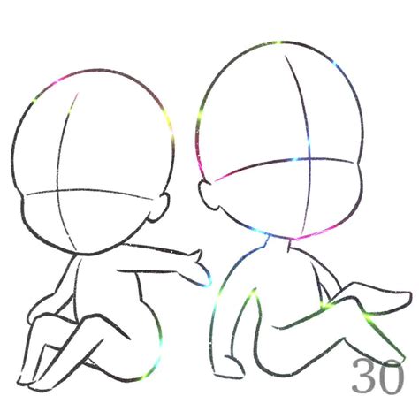 Cute Chibi Couple Poses Reference 170 Couple Poses Reference Ideas