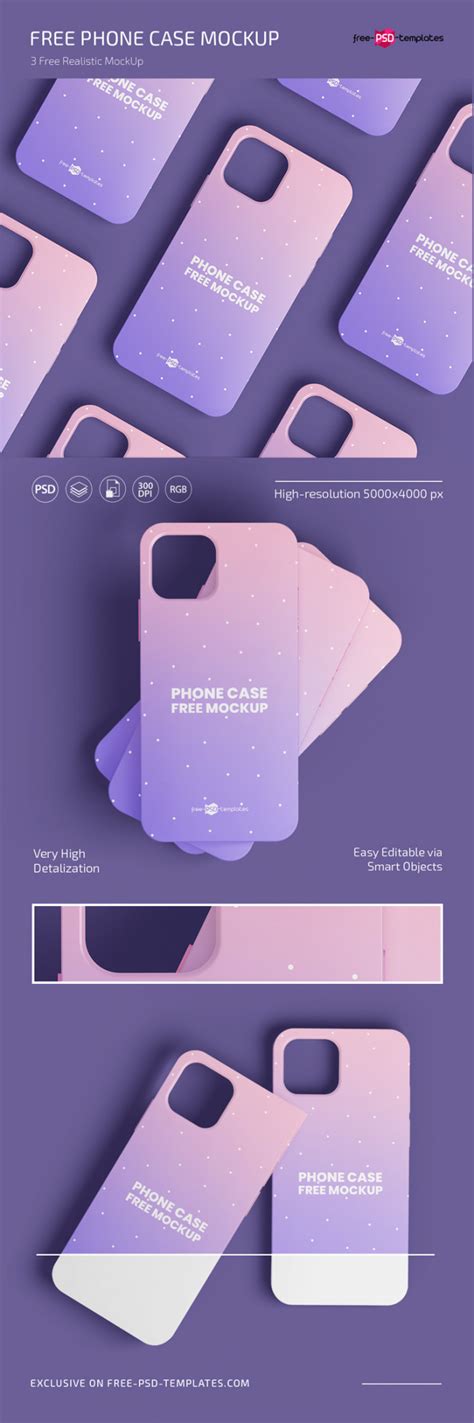 Free Phone Case Mockup Free Psd Templates