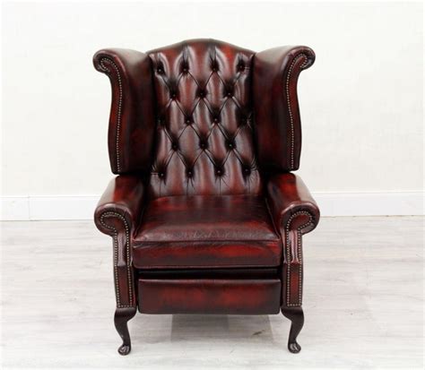 Related ads with more general searches Chesterfield Armchair Leather Antique Wing Chair Recliner ...