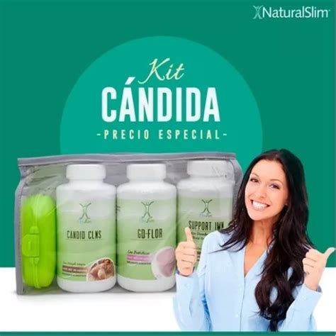 Kit Candiseptic Candida Frank Suarez Naturalslim Regalos