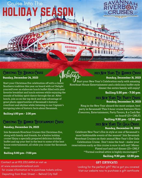 New Years Eve Riverboat Cruises — Official Guides of Savannah