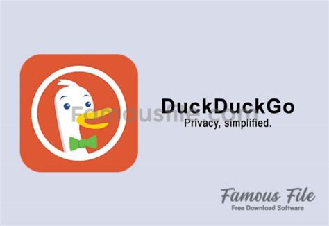 Download Duckduckgo Privacy Essentials 2023 For Windows Famousfile