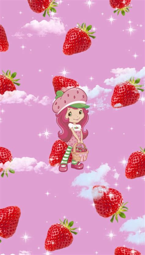 Strawberry Shortcake Wallpaper Wallpapers Bonitos Bordas Para Fotos