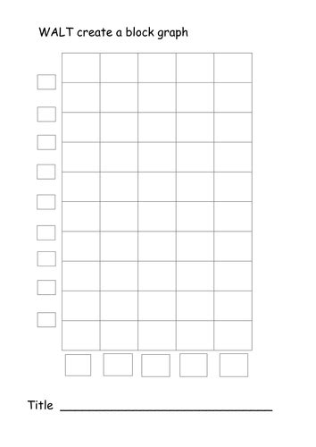 Block Graph Template Teaching Resources