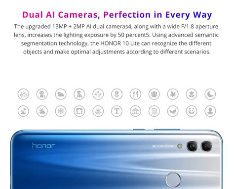Global Version Huawei Honor 10 Lite 621 Inch 3gb 64gb Black