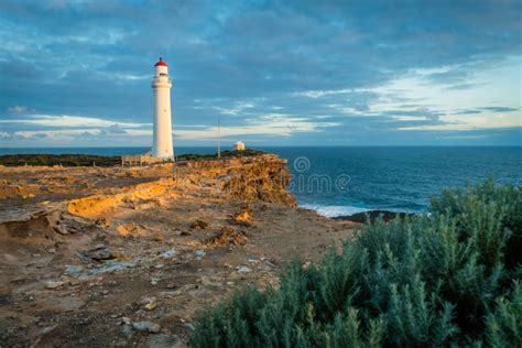 Cape Nelson State Park At Sunset View Of The Lighthouse In Australia
