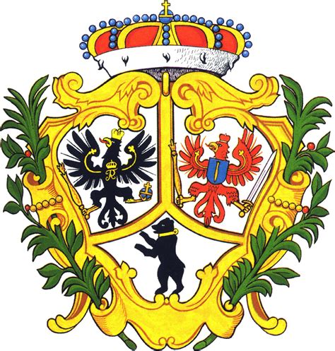 La connaissance de la symbolique de base permet, avec du bon sens, d'identifier un nouveau symbole. File:Coat of arms Berlin 1709.png - Wikimedia Commons
