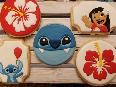 Lilo And Stitch Cookies For My Friend Cookie Decorating Holiday