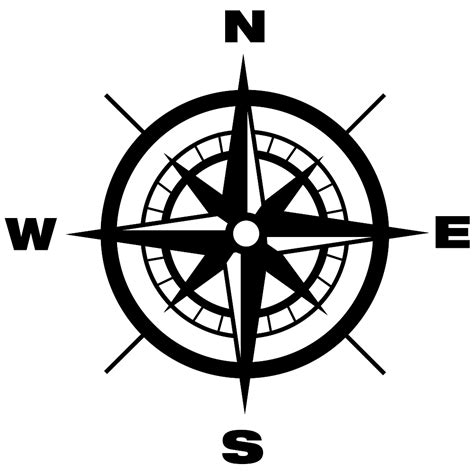 Find & download free graphic resources for compass. Compass With Earth Cardinal Points Directions Svg Png Icon ...