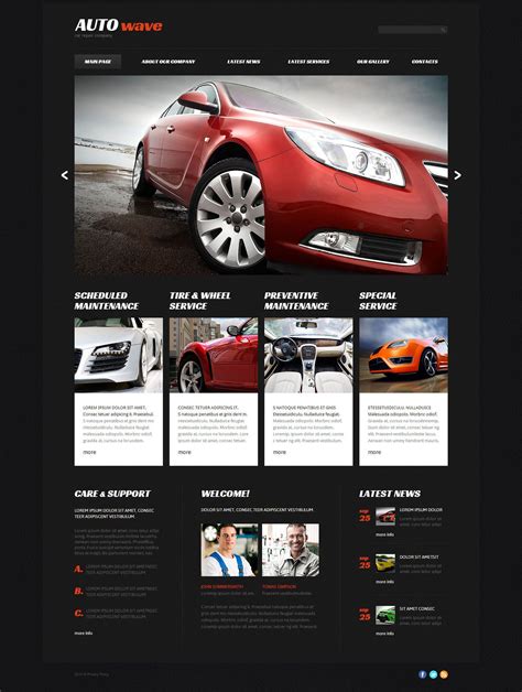 There are even certain templates that allow you set up online auctions too, useful for a used car dealership. 20+ Best Premium Car Website Templates | Free & Premium ...