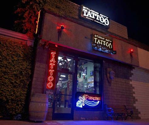 Los Angeles Tattoo Shop Studio City Tattoos And La Body Piercing