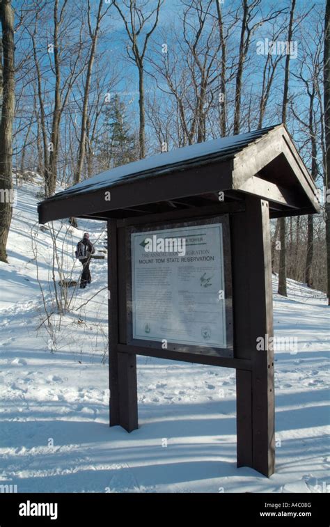 Mount Tom State Reservation In Holyoke Massachusetts Usa Metacomet