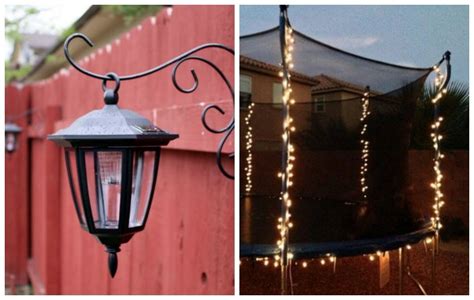 Solar powered led fence light waterproof outdoor garden path wall deck lamp. Outdoor Lighting Inspiration - My Frugal Adventures