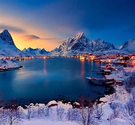 Reine Norway Beautiful Nature Beauty Landscapes Landscape Photography