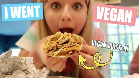 I Went Vegan For A Week Youtube