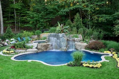 39 Pool Waterfalls Ideas For Your Outdoor Space