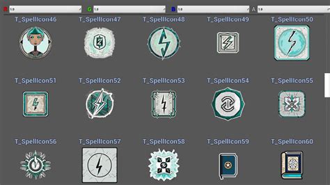 Fantasy Spells Icons Big Pack In 2d Assets Ue Marketplace