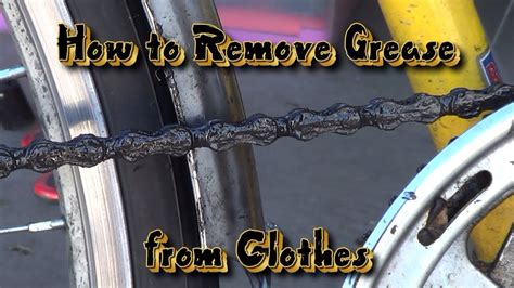 I am not having luck getting these stains out. How to Remove Bike Grease Stains from Pants or Clothes ...