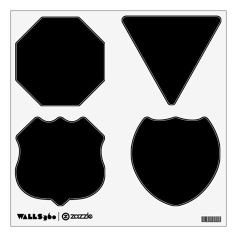 Make Your Own Custom Road Traffic Signs Wall Decal Zazzle