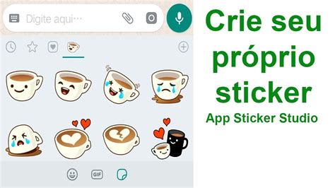 Como Criar Figurinhas De Whatsapp Com O App Sticker Studio YouTube