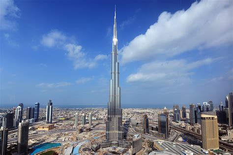 Burj Khalifa Worlds Tallest Skyscaper Infographic Hot