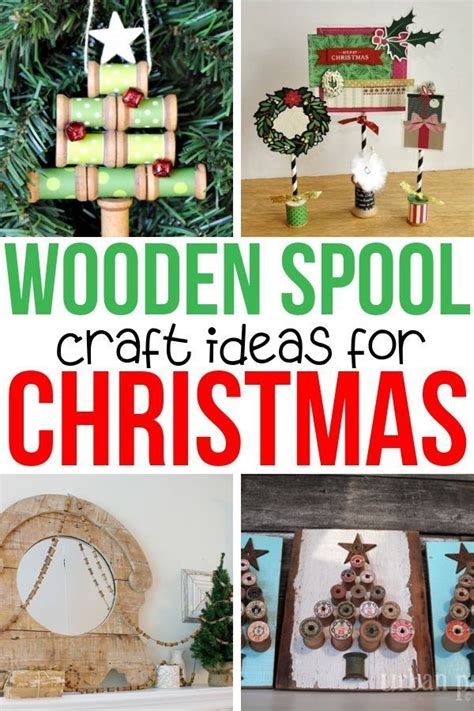 Adorable Wooden Spool Crafts For A Festive Christmas