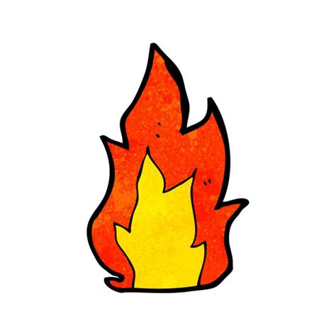 Dibujos Animados De Fuego — Vector De Stock 21530971 — Depositphotos