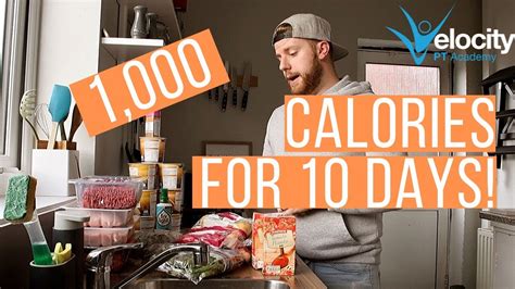 1000 Calories A Day For 10 Days Serious Weight Loss Youtube