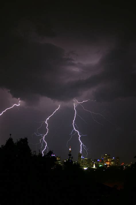 Sydney Lightning Storm Free Photo Download Freeimages
