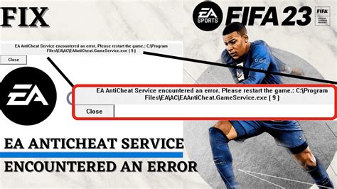 FIFA EA Anticheat Service Error