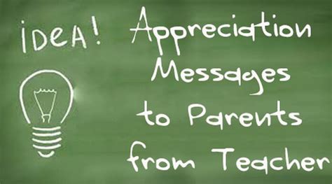 4) teachers day thank you msg from parents. Appreciation Messages to Parents from Teacher