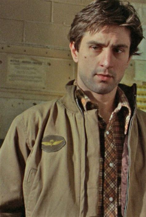 While preparing for the role of travis bickle, robert de niro drove a real cab around the streets of new york city. The peak of Robert De Niro's beauty was in Taxi Driver.