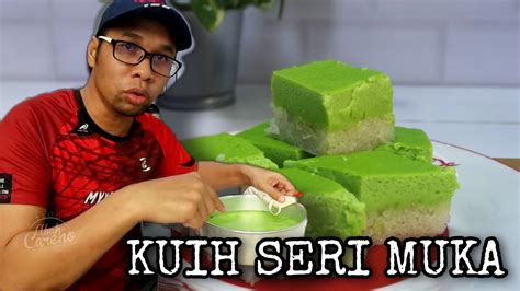 Bahan pertama 2 cawan beras pulut. Resepi Kuih Seri Muka yang atasnya lembut. Senang jer buat ...