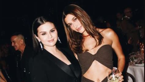 Selena Gomez And Hailey Bieber Pose Together For Bombshell Picture