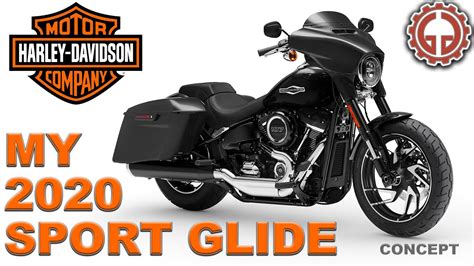 Harley to release their first adventure bike in 2020 and more could be coming. MY 2020 Harley-Davidson Sport Glide Concept - YouTube
