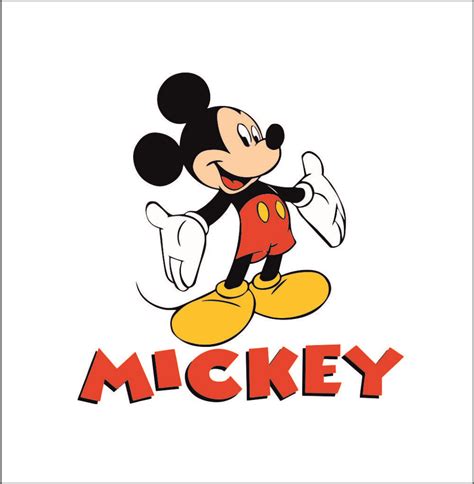 Mickey Mouse Logo Svgprinted