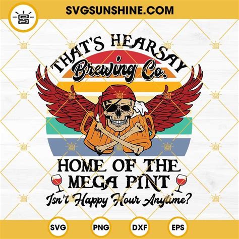 Hearsay Brewing Company Svg That S Hearsay Brewing Co Svg Home Of The