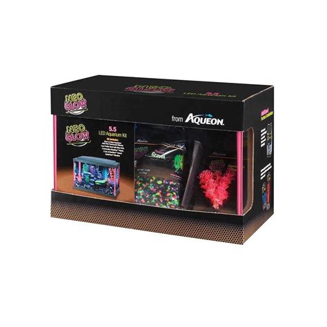 Aqueon Neoglow Led Kit Pink Color 55 Gal Led Kit Colored Led