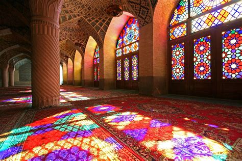 Rainbow Of Color In Irans Nasir Al Mulk Mosque Flickr Blog