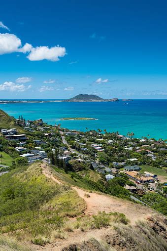 Pillbox Hike Overlooking Kailua Oahu Hawaii Stock Photo Download