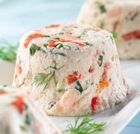 Season with salt and pepper, to taste. Scrumpdillyicious: Salmon Mousse with Dill