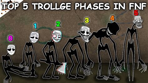 Top 5 Trollge Phases In Friday Night Funkin Youtube