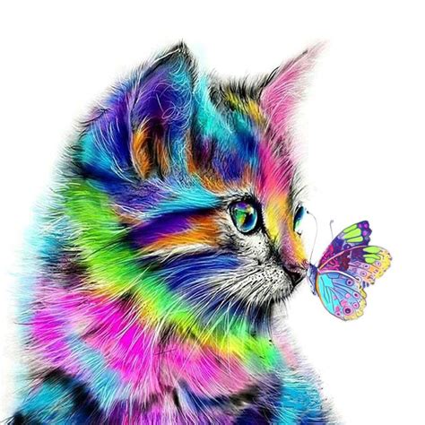 A new form of art we named diamond painting or paint with diamonds has been the latest love for art lovers. DIY Diamond Painting Set 5D Diamant Malerei Katze 30 x 30 ...