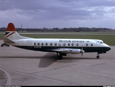Vickers 806 Viscount British Airways Aviation Photo 0505296