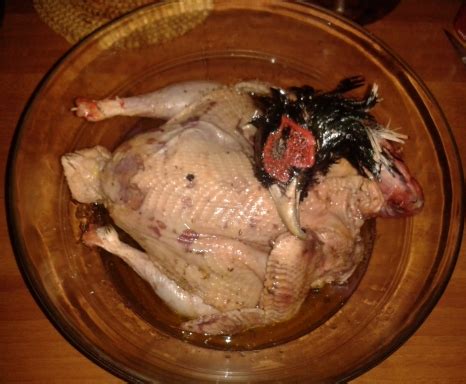 Fagiano arrosto con polenta per 6 persone: Fagiano alla cacciatora