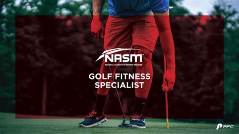 Pfc Workshops Nasm Golf Fitness Specialist Nasm Gfs