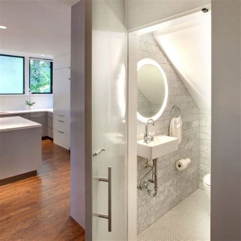 When we started drawing up the plan to finish our basement, we knew we really wanted to add a bathroom. 40 Stunning Design Ideas to Build Room Under Stairs - Page 9 of 41 | Room under stairs, Bathroom ...