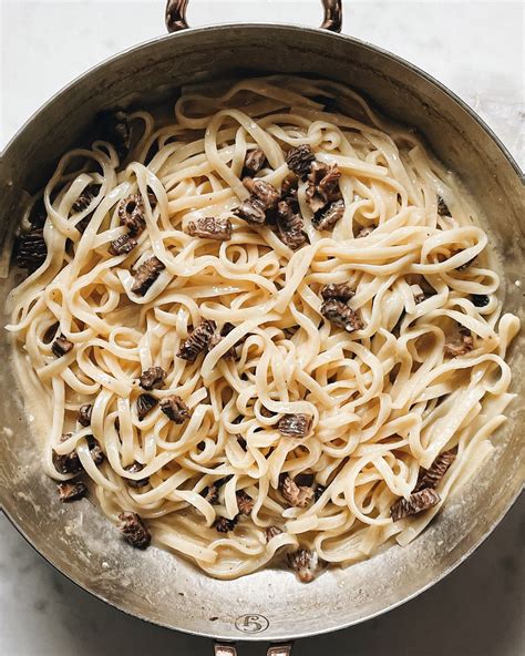 Buttery Morel Mushroom Truffle Pasta — Italian Enough